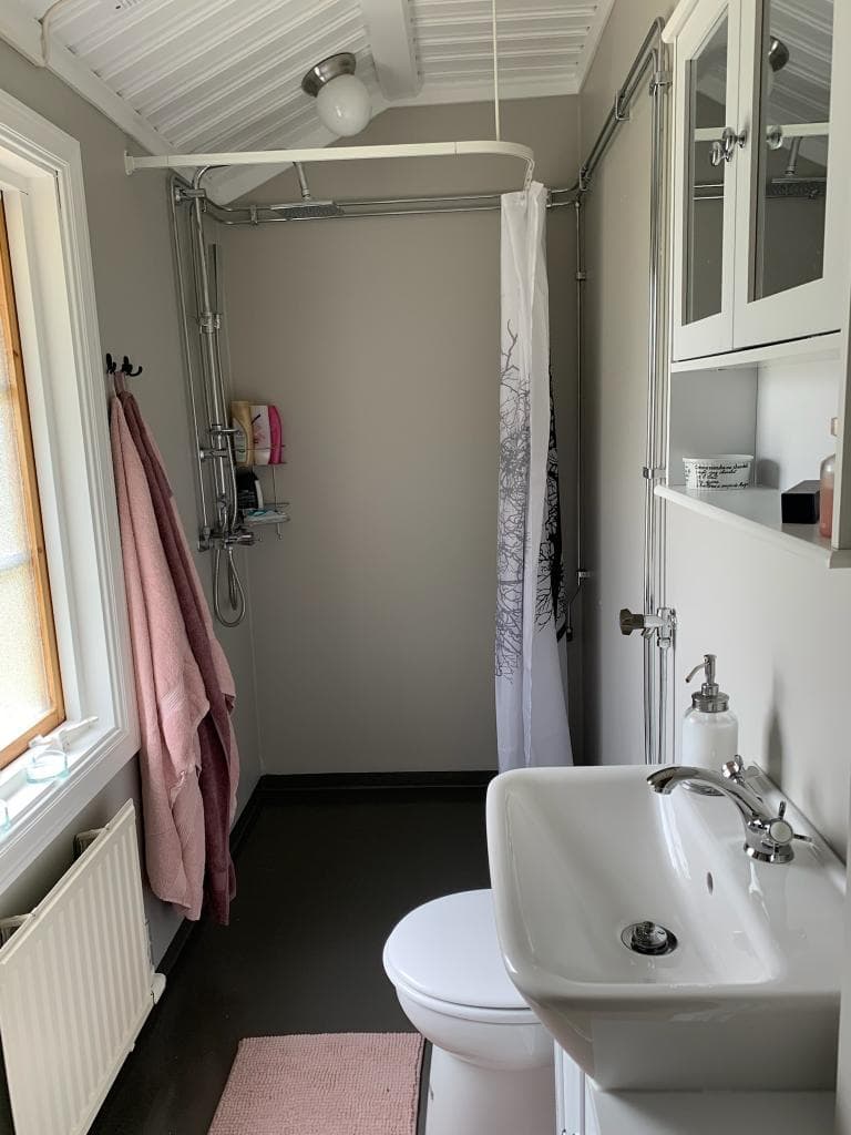 Efter fasadrenovering – renoverad puts och fasadyta