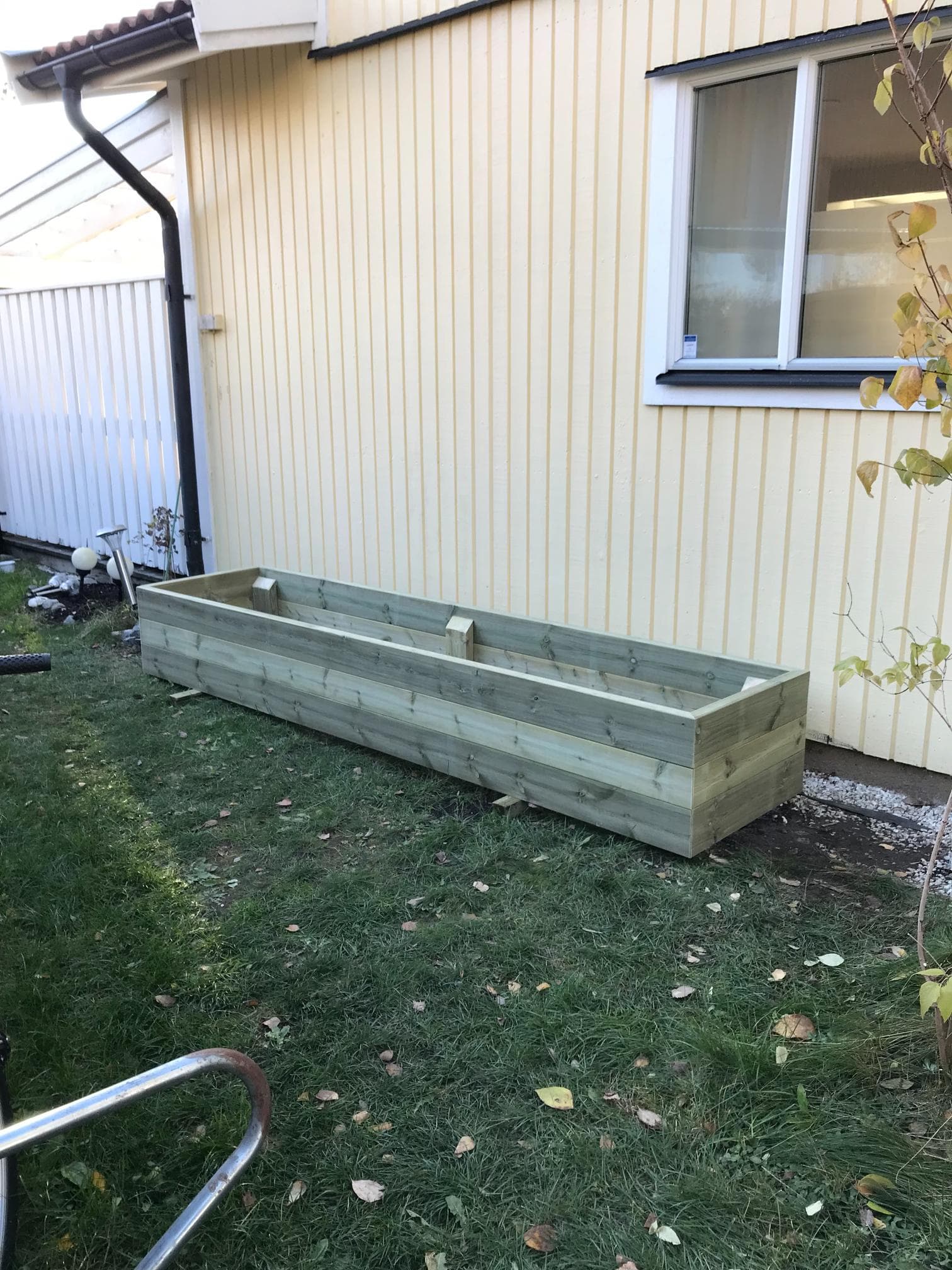 Efter helrenovering – hörn och knutar med ny färg