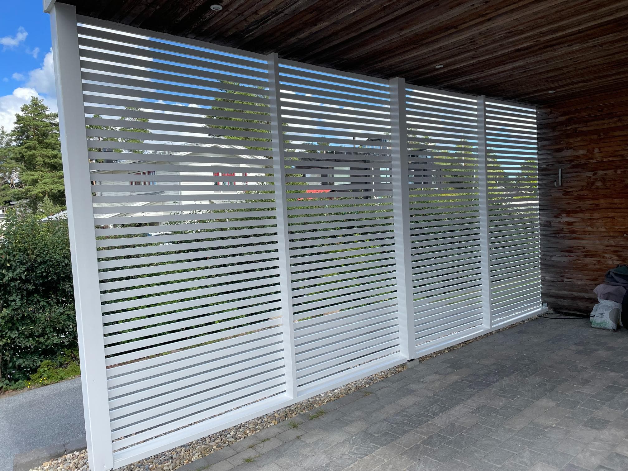 Efter helrenovering – fasad och exteriör totalrenoverat