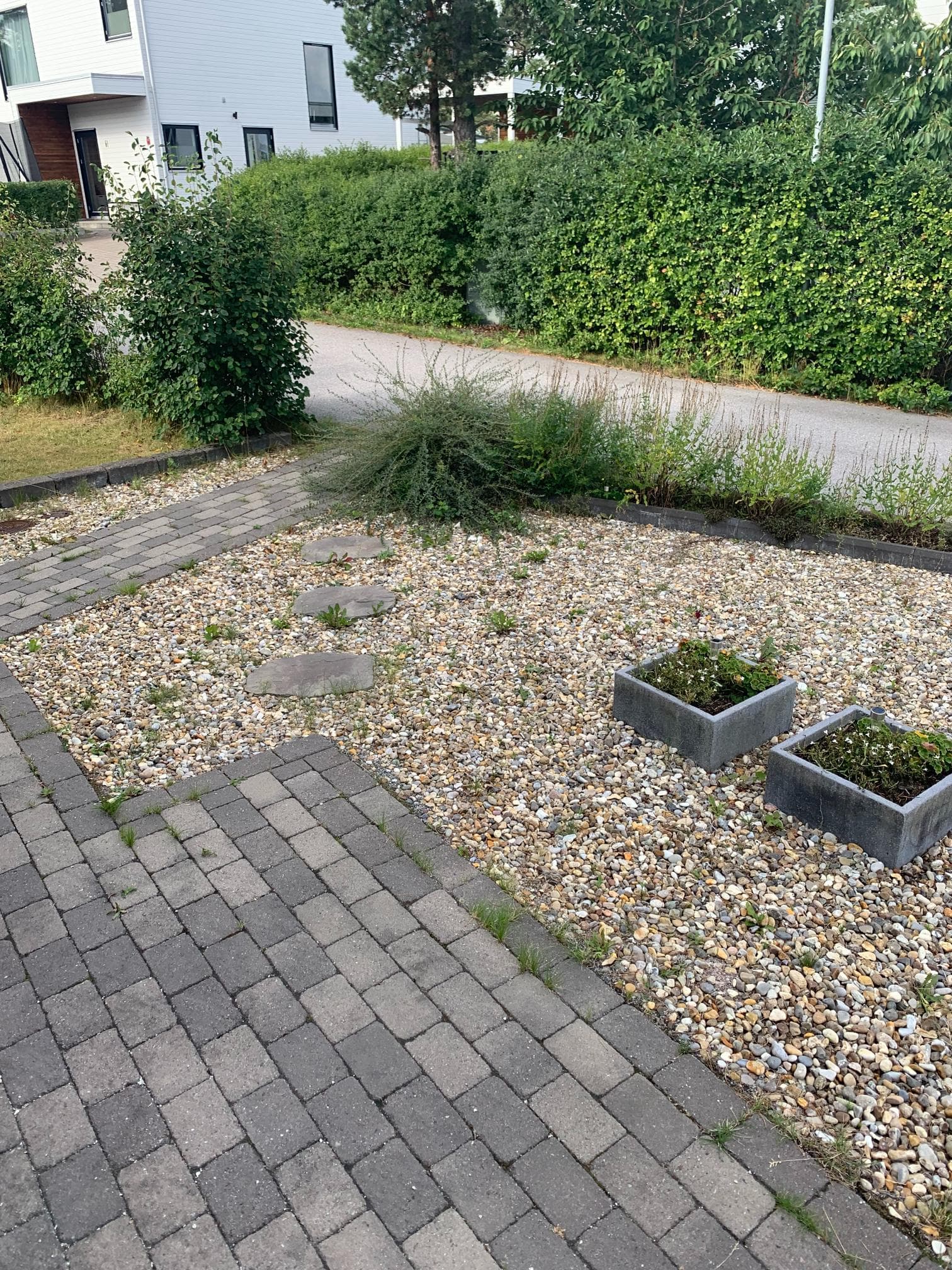 Före inomhusrenovering – rum med gamla tapeter