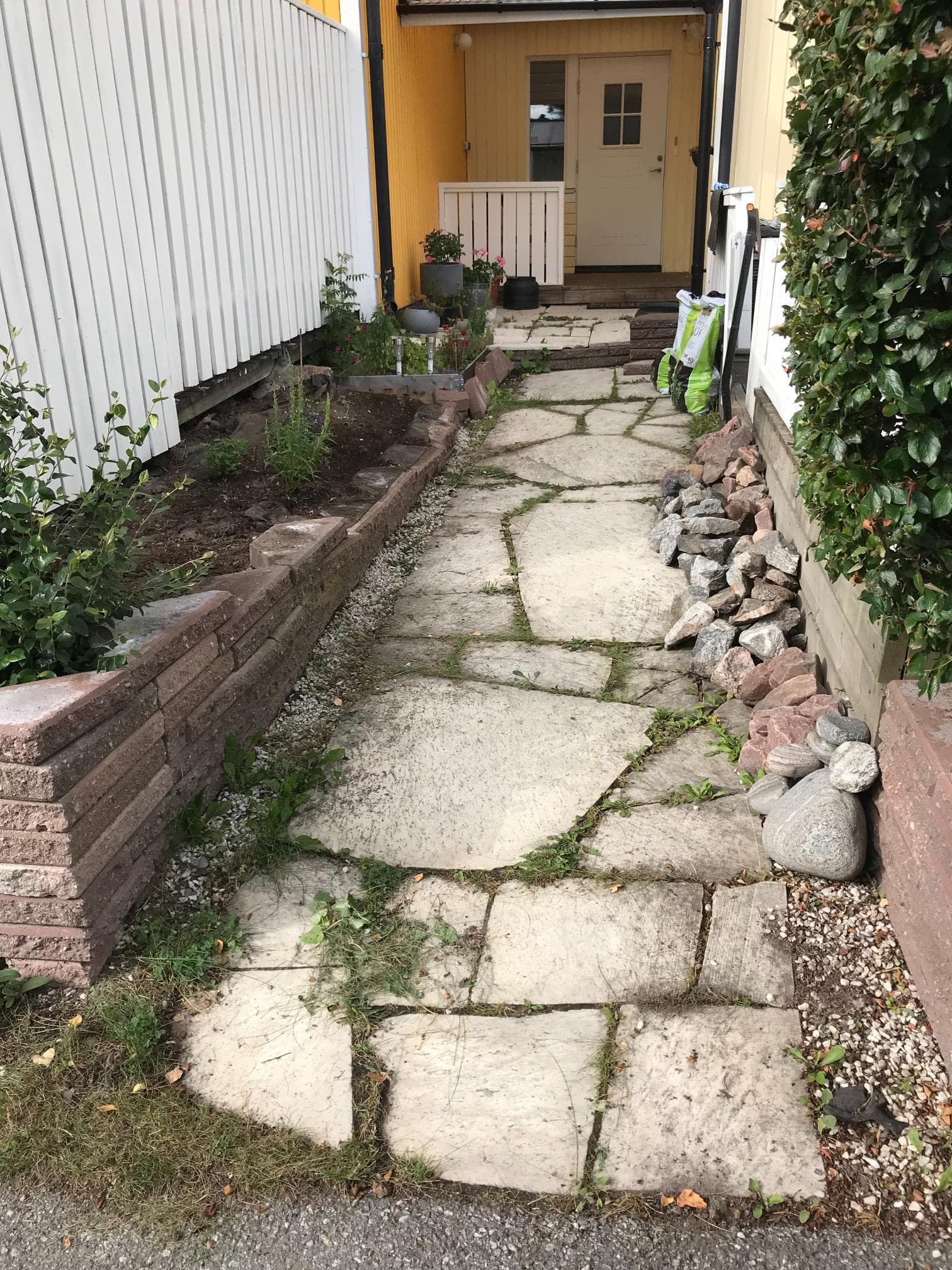 Före inomhusrenovering – badrum innan ombyggnad