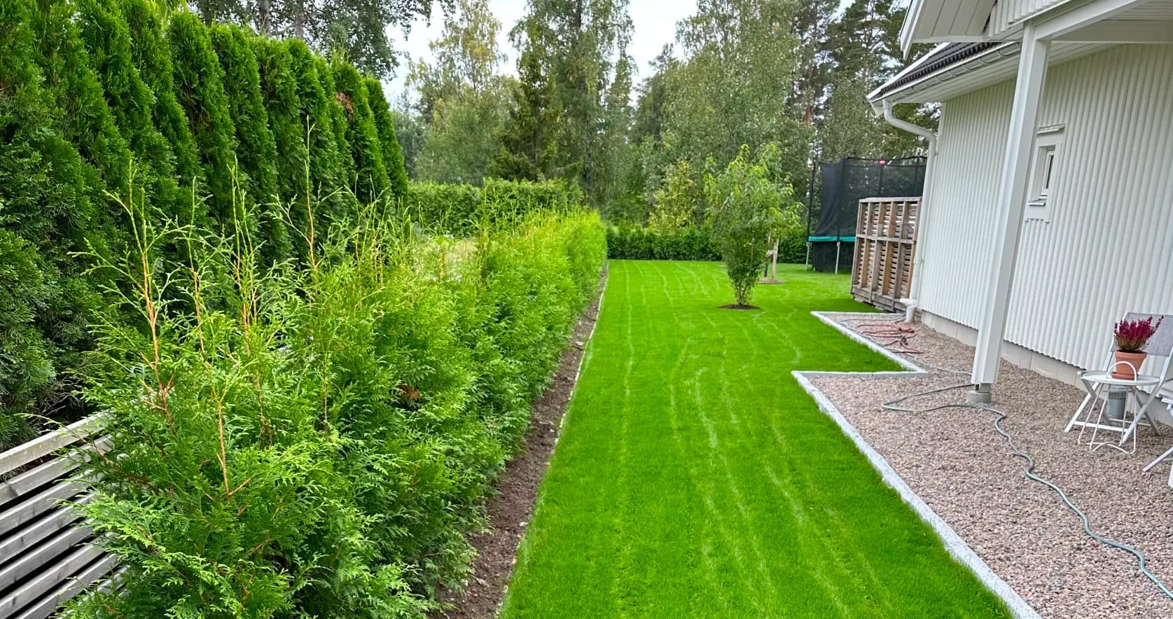 Snickeriarbete – spaljé och utomhuskonstruktion av Din Hemmafixare