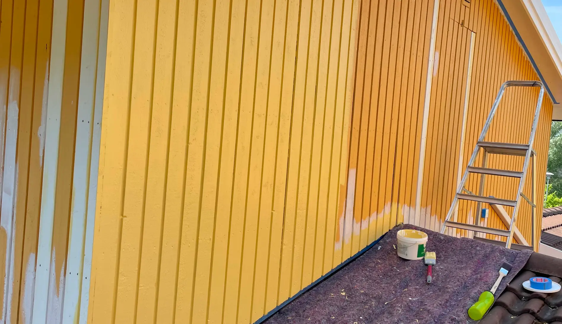 Inomhusmålning av rum