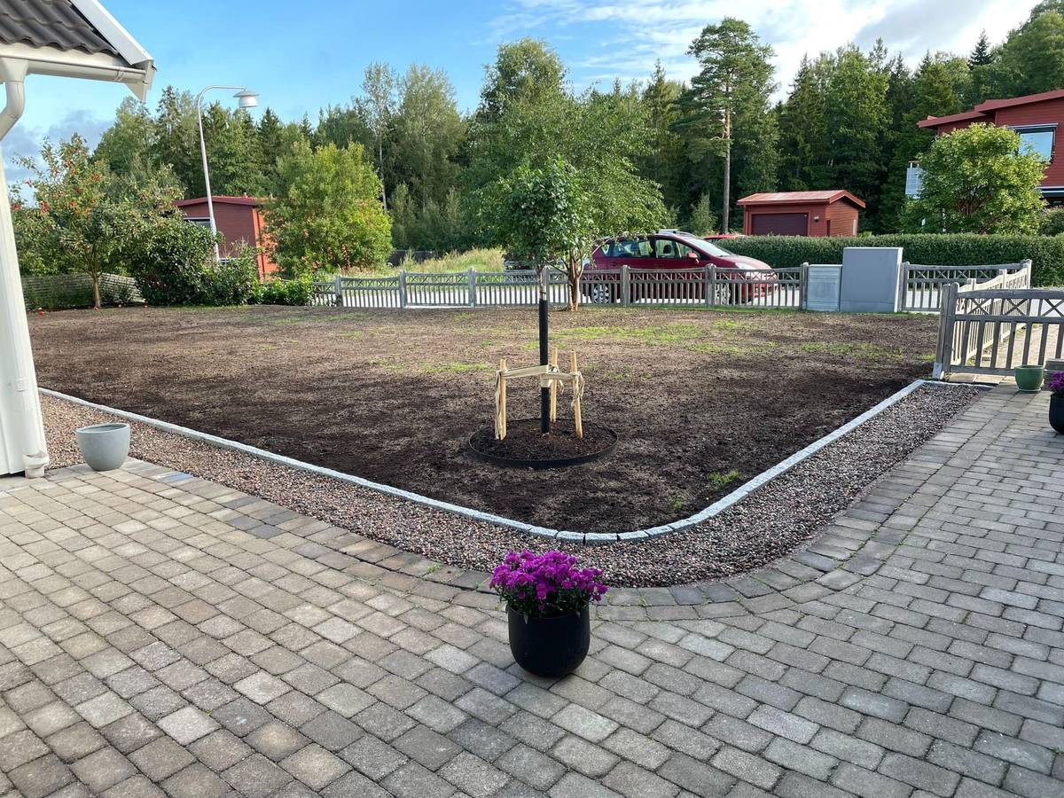 Efter inomhusrenovering – fräscht tak med ny ytbehandling