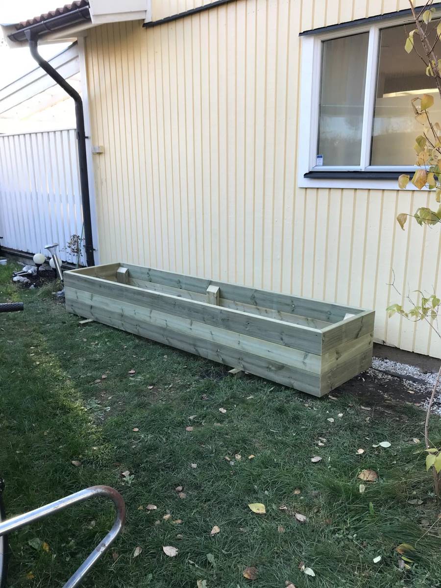 Efter helrenovering – hörn och knutar med ny färg