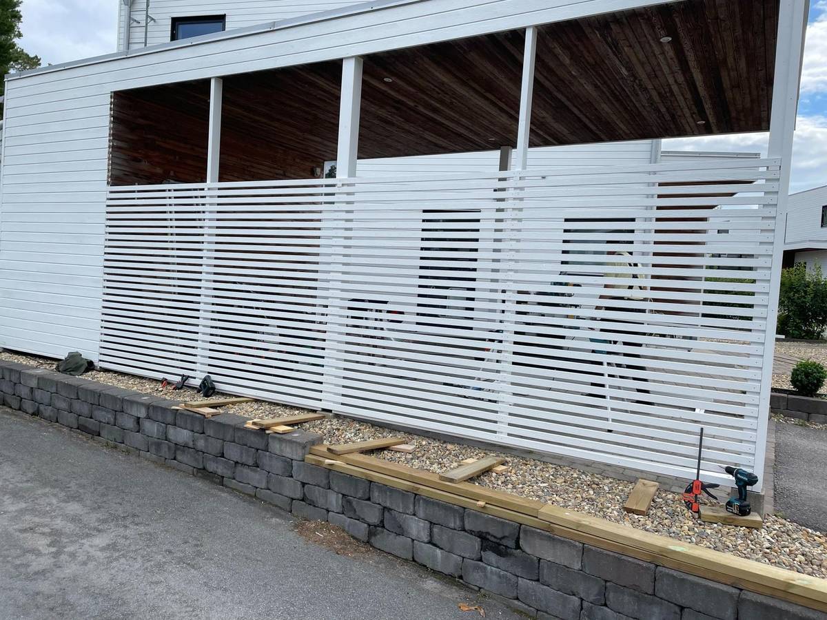 Före helrenovering – fasad och interiör att totalrenovera